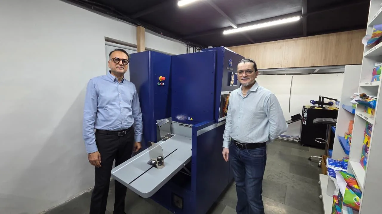 MGI AccurioShine 3600 digital embellishment press