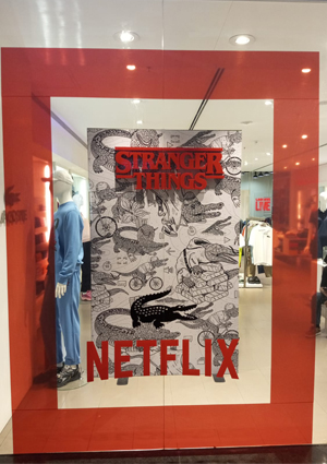 Netflix Window Display