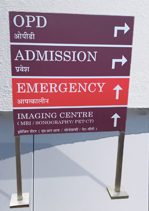 Way Finding Signage